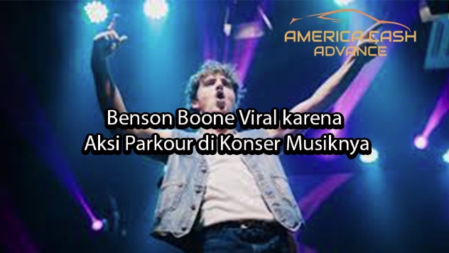 americacashadvance Benson Boone Viral karena Aksi Parkour di Konser Musiknya